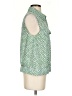 CAbi 100% Polyester Green Sleeveless Blouse Size S - photo 4