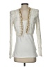 Fashion Nova 100% Polyester Ivory Blazer Size S - photo 1