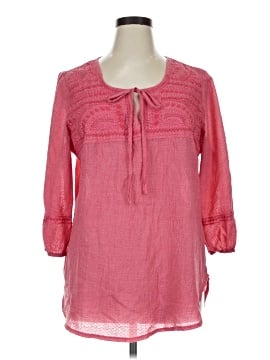 Solitaire 3/4 Sleeve Blouse (view 1)