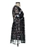 Free People 100% Polyester Paisley Black Cocktail Dress Size 2 - photo 4