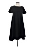 Unbranded Solid Black Casual Dress Size XS - photo 1