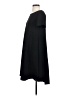 Unbranded Solid Black Casual Dress Size XS - photo 5