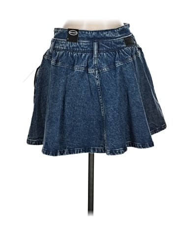 Scoop Denim Skirt (view 2)