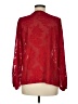Maurices Red Long Sleeve Blouse Size M - photo 2