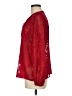Maurices Red Long Sleeve Blouse Size M - photo 5