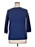 Talbots 100% Cashmere Blue Cashmere Pullover Sweater Size 1X - photo 1