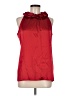 Sara Campbell Red Sleeveless Blouse Size 6 - photo 1