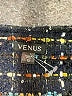 Venus 100% Polyester Tweed Black Jacket Size 12 - photo 6
