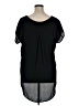 Sky Plus Black Short Sleeve Blouse Size 1X (estimated) - photo 2