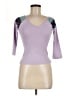 Custo Barcelona Purple 3/4 Sleeve Top Size Med (3) - photo 1