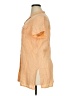 Spirit Color Block Orange Short Sleeve Blouse Size XL - photo 5