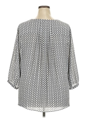 NYDJ 3/4 Sleeve Blouse (view 2)