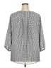 NYDJ 100% Polyester Gray 3/4 Sleeve Blouse Size 2X - photo 2