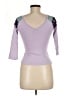 Custo Barcelona Purple 3/4 Sleeve Top Size Med (3) - photo 2