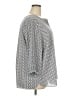 NYDJ 100% Polyester Gray 3/4 Sleeve Blouse Size 2X - photo 4