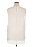 Vince Camuto 100% Polyester Ivory Sleeveless Blouse Size XL - photo 2