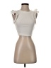 Zara Ivory Sleeveless Top Size S - photo 1
