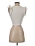 Zara Ivory Sleeveless Top Size S - photo 2