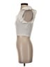 Zara Ivory Sleeveless Top Size S - photo 5
