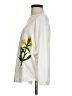 Aaeda Floral White Pullover Sweater Size S - photo 5