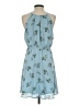 Miami 100% Polyester Blue Casual Dress Size S - photo 2