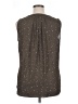 Apt. 9 100% Polyester Gray Sleeveless Blouse Size XL - photo 2