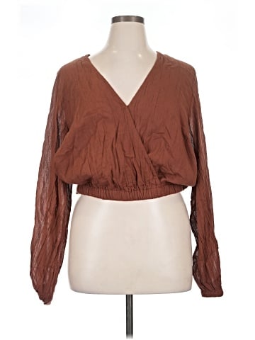 Free People Long Sleeve Blouse (view 1)