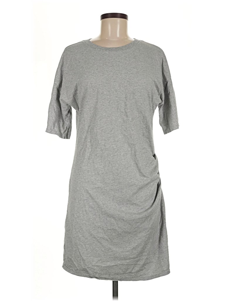 Pre-owned Lou & Grey Casual Dress In Gray