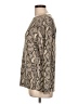 Zara Animal Print Tan Pullover Sweater Size L - photo 5