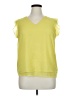 Assorted Brands 100% Polyester Yellow Sleeveless Blouse Size XL - photo 1