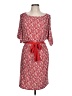 Laundry by Design Paisley Red Casual Dress Size 10 - photo 1