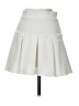 Lioness Solid White Casual Skirt Size XS - photo 2