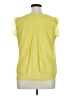 Assorted Brands 100% Polyester Yellow Sleeveless Blouse Size XL - photo 2