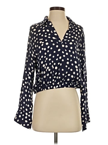 Velvet 3/4 Sleeve Blouse (view 1)