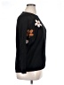 Aaeda Floral Black Pullover Sweater Size XL - photo 4