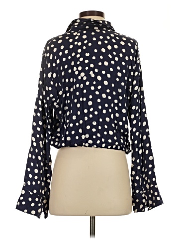 Velvet 3/4 Sleeve Blouse (view 2)