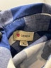 Cremieux Checkered-gingham Blue Long Sleeve Button-Down Shirt Size 6 - photo 8