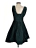 BCBGeneration 100% Polyester Teal Cocktail Dress Size 4 - photo 2