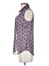 CAbi 100% Polyester Blue Sleeveless Blouse Size XS - photo 5
