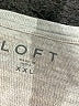 Ann Taylor LOFT 100% Cotton Silver Sweatshirt Size XXL - photo 7