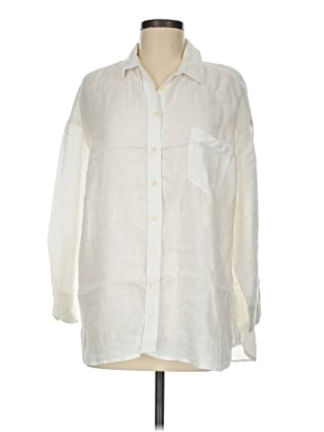 Gap Long Sleeve Button-Down Shirt (view 1)