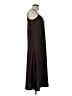 Ann Taylor LOFT 100% Polyester Solid Brown Casual Dress Size 10 - photo 4