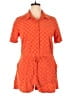 Shoedazzle Argyle Orange Romper Size XXL (estimated) - photo 1