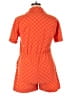 Shoedazzle Argyle Orange Romper Size XXL (estimated) - photo 2
