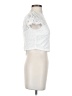 Lulus Ivory Sleeveless Blouse Size S - photo 4
