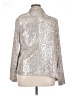 Impressions Metallic Silver Jacket Size 1X - photo 2