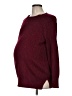 Old Navy - Maternity Burgundy Pullover Sweater Size Med Maternity - photo 1