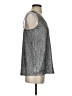 Rock & Republic 100% Polyester Silver Sleeveless Top Size XS - photo 4