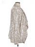 Impressions Metallic Silver Jacket Size 1X - photo 4
