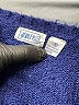Ashley 100% Acrylic Blue Cardigan Size M - photo 7